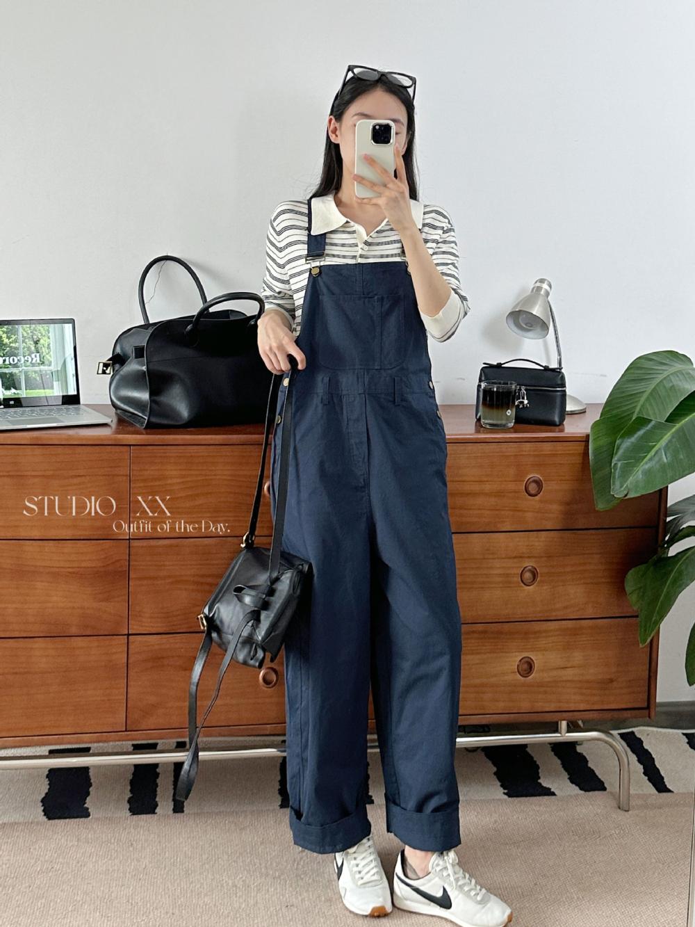 Frauen Overalls | Stand Up Cropped Overalls Frauen Frauen