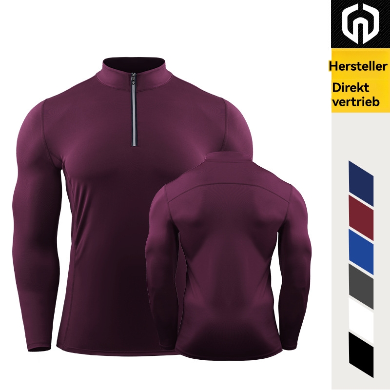 Männer Funktionsunterwäsche | Breeze Half Zip Neck Funktionsunterwäsche Funktionsunterwäsche