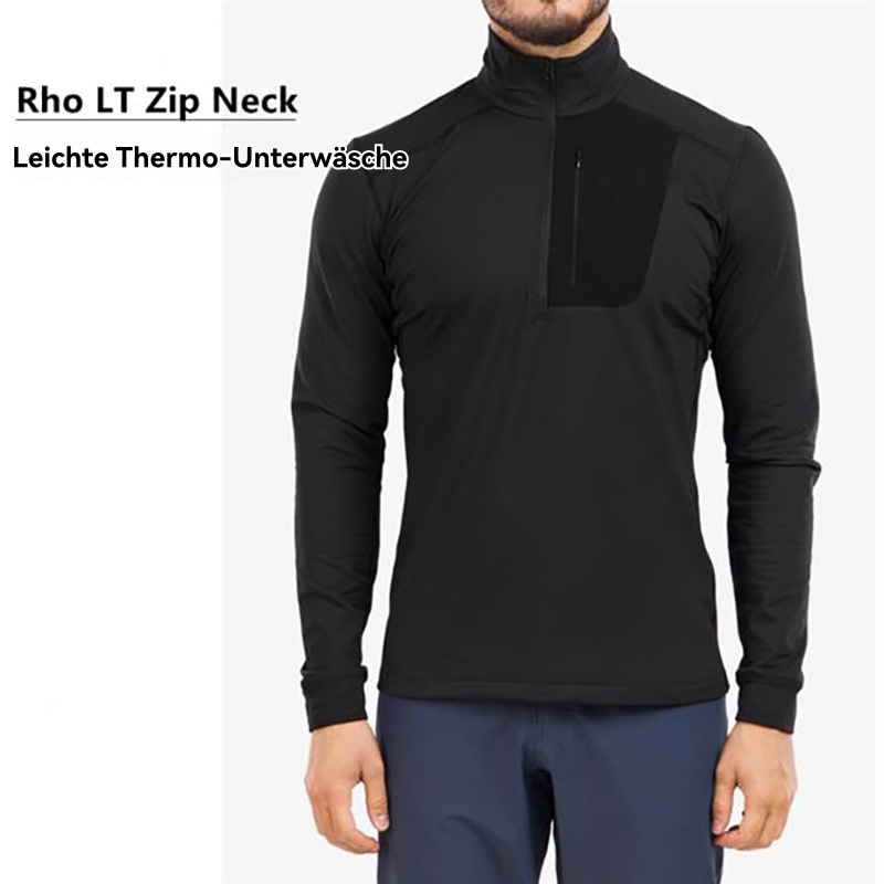 Männer Funktionsunterwäsche | Fleece Light Zip Neck Funktionsunterwäsche Funktionsunterwäsche