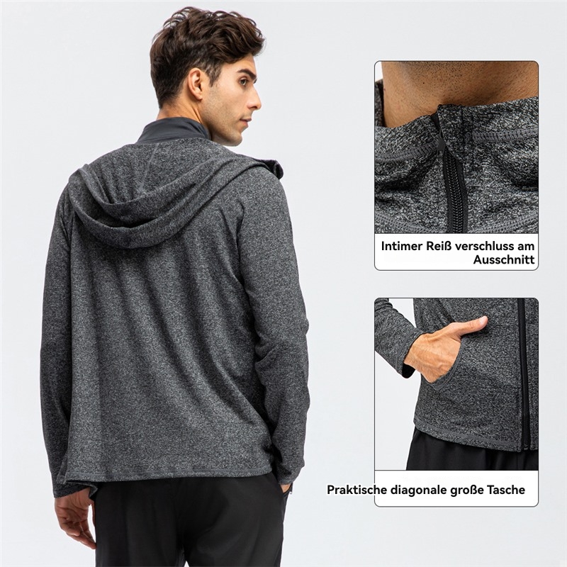 Männer Outdoor Jacken | Crownhe. Knit Hoody Männer Männer