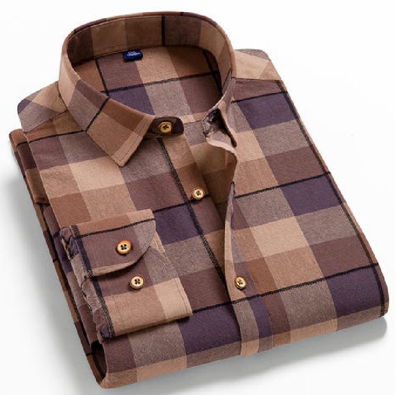 Männer Shirts, Hemden & Longsleeves | Heavyweight Flannel L/S Plaid Shirt Männer Männer