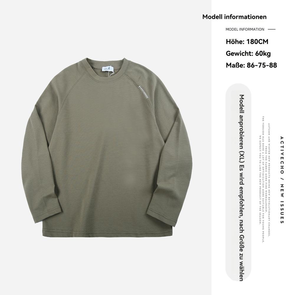 Männer Shirts, Hemden & Longsleeves | Josuaa Waffle Männer Männer